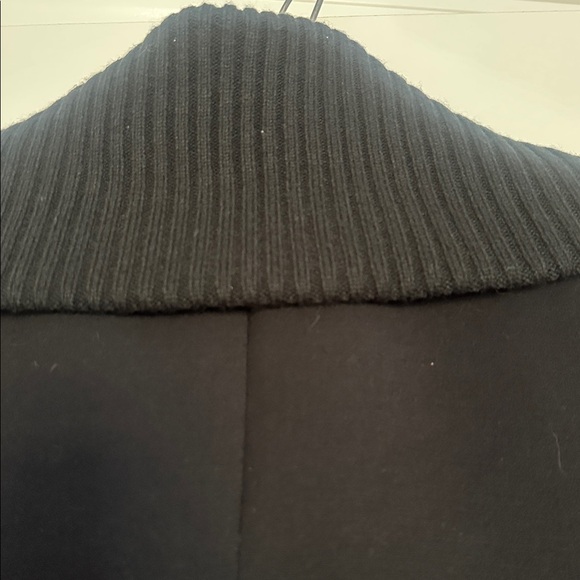 Calvin Klein Black Double-Breasted Pea Coat - Picture 4 of 9